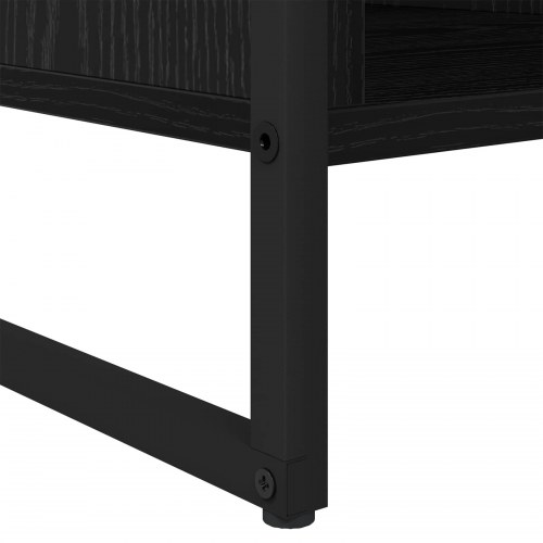 Sofabord i sort eg 80 x 50 x 40 cm