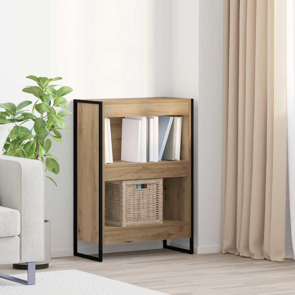 Bogskab Artisan eg 80 x 30 x 155 cm Konstrueret træ billede