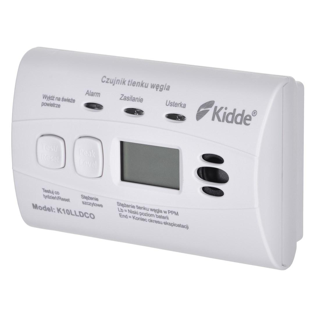 Kuliltealarm Kidde K10LLDCO med LCD-display