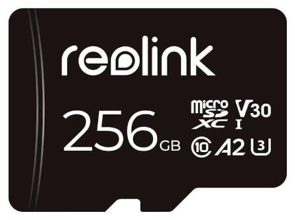 MicroSD-kort 256 GB – Reolink microSDXC U3 A2 V30 billede