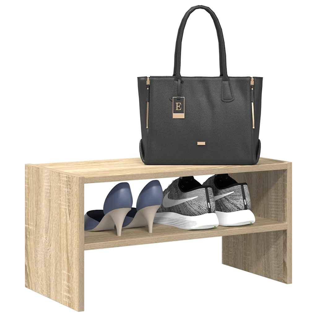 Skostativ stabelbar 60x30x30,5 cm sonoma-eg billede