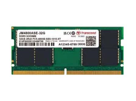 RAM DDR5 SO-DIMM 16 GB 4800 MHz CL40 Transcend billede