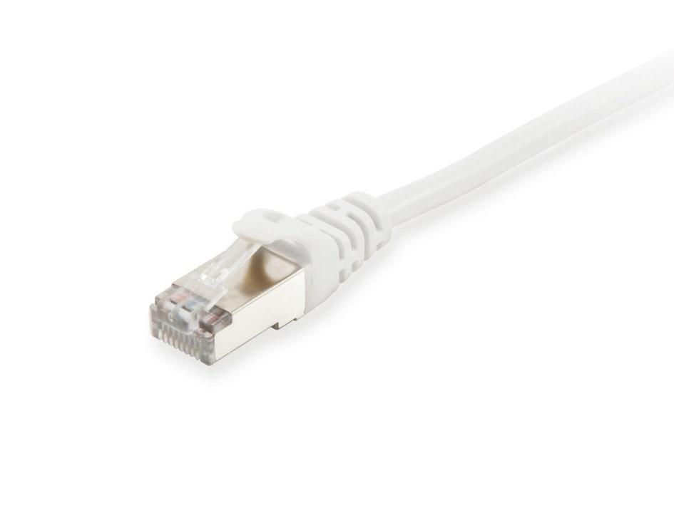 Netværkskabel Cat6 S/FTP 0,5 m – EQUIP, hvid (60 stk./sæt) billede