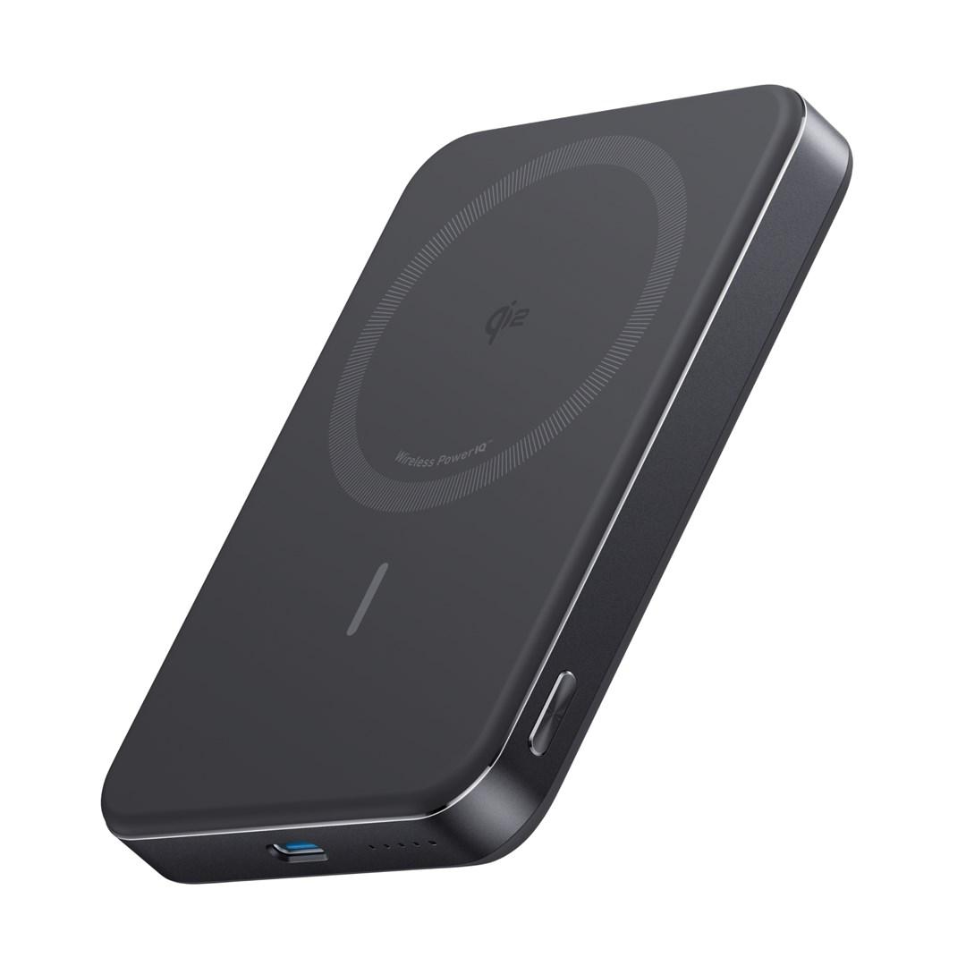 Powerbank ANKER MagGo - ultratynd 10.000 mAh (sort)
