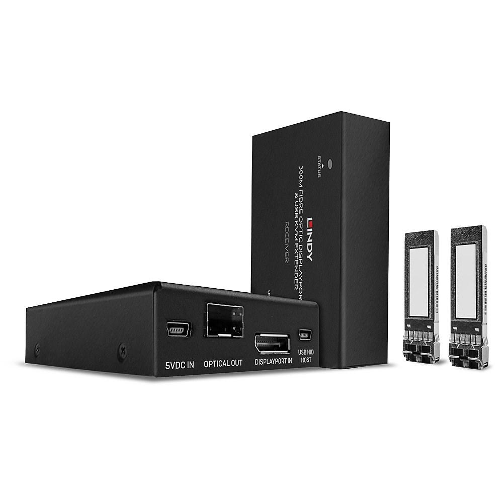 KVM extender – LINDY 300 m DisplayPort 1.2 billede