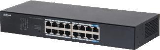 Netværksswitch Dahua S3016-16GT – 16 porte billede