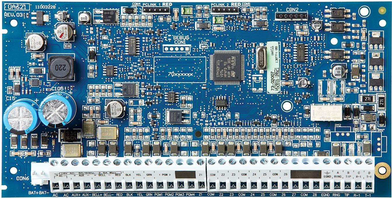 Alarmcentral panelprint HS2016 - board only billede
