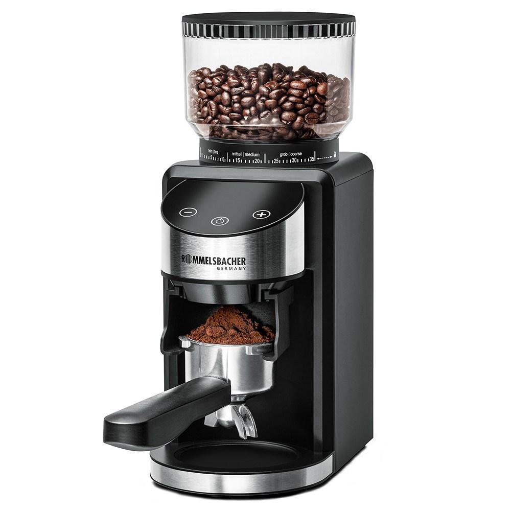 Kaffekværn med kværn - ROMMELSBACHER EKM 400, 200 W, sort/rustfrit stål