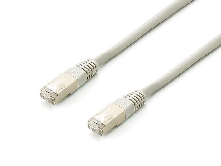 Netværkskabel Cat6a – EQUIP S/FTP, grå, 2 m (10-pak) billede