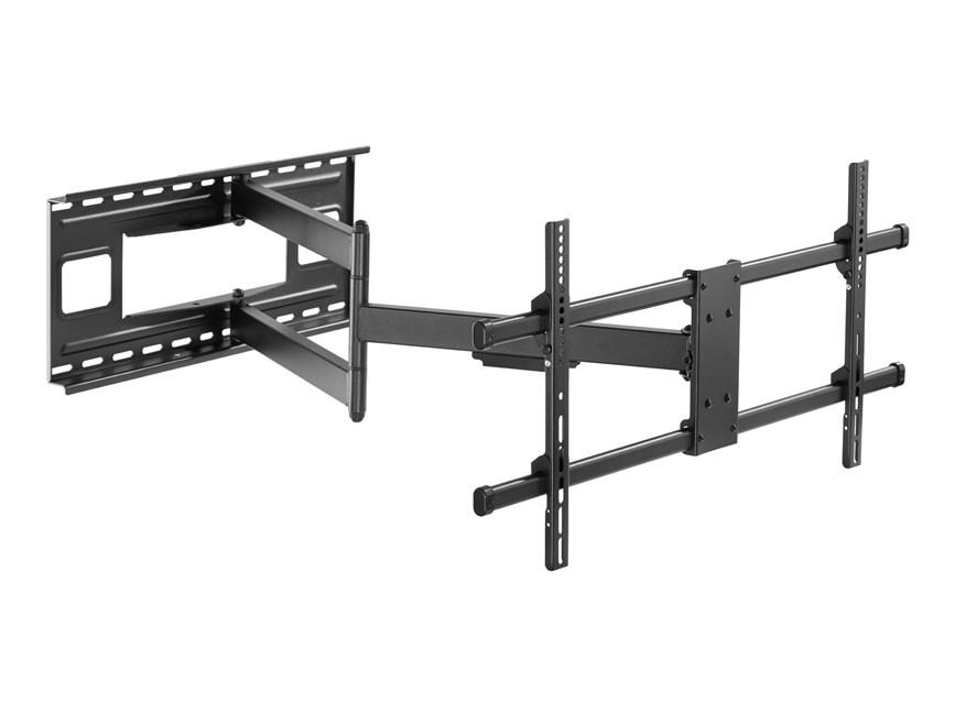 Vægbeslag til TV fuld bevægelse 43"–80" – EQUIP 650327 lang arm billede