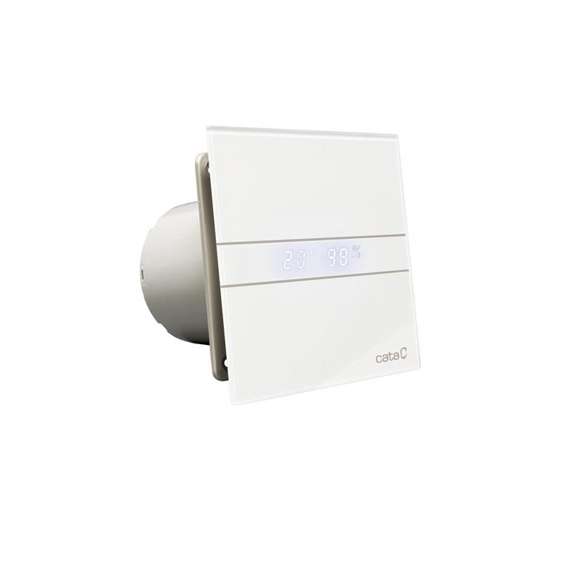 Badevifte Cata E-100 GTH - vægmonteret ventilator med display billede
