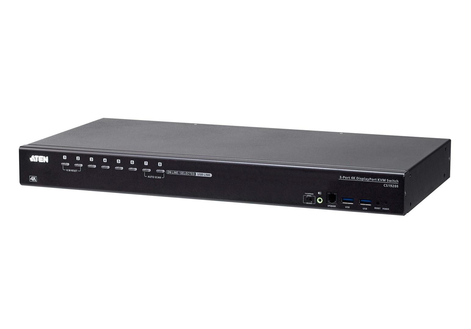 KVM switch 8-port 4K DisplayPort - ATEN USB 3.0 billede