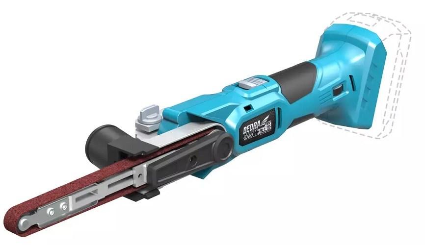 Båndfil/båndsliber 18V uden batteri - DEDRA SAS+ALL billede