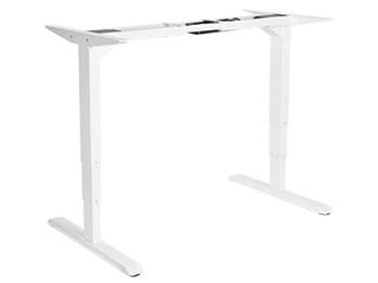 Hæve-/sænkebord stel EQUIP ERGO, elektrisk, dual motor, hvid billede