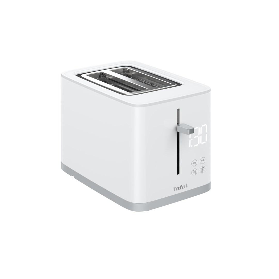 Brødrister Tefal Sense TT6931 – 2 skiver, 850 W, hvid billede