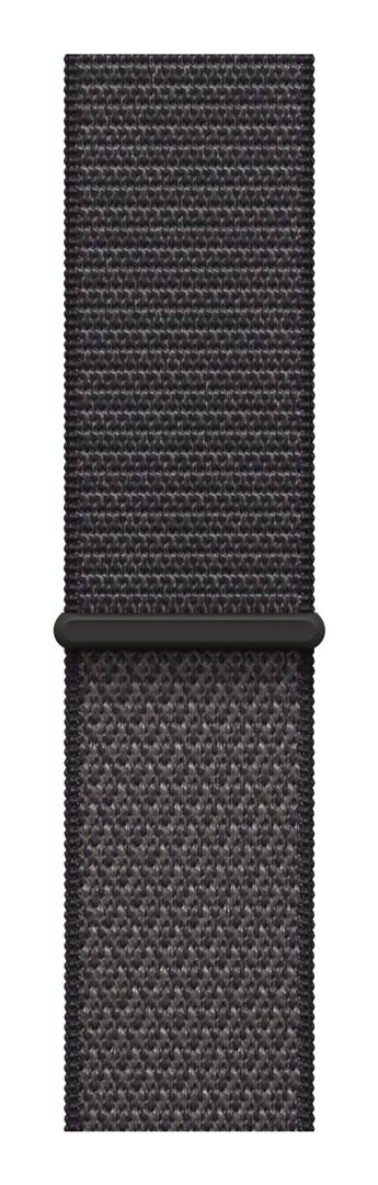 Rem til Apple Watch - mørkegrå sportsloop i genanvendt polyester/nylon/spandex (One Size) billede
