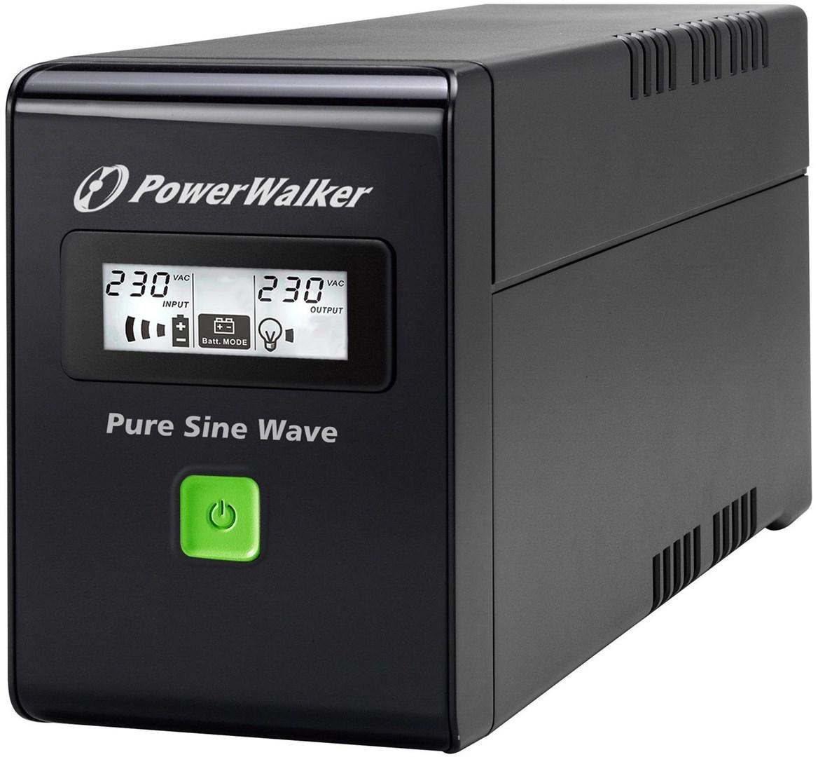 UPS PowerWalker VI 800 SW IEC - 480 W, line-interaktiv, ren sinus