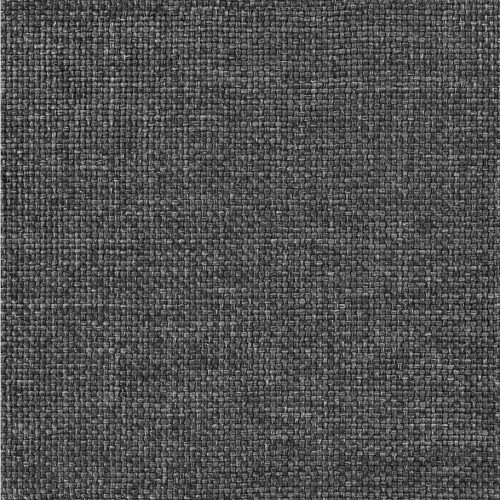 Sengestel med polstret hovedgavl - mørkegrå 200 x 200 cm