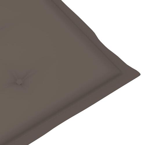 Foldbare havestole 6 stk. med hynder massivt akacietræ