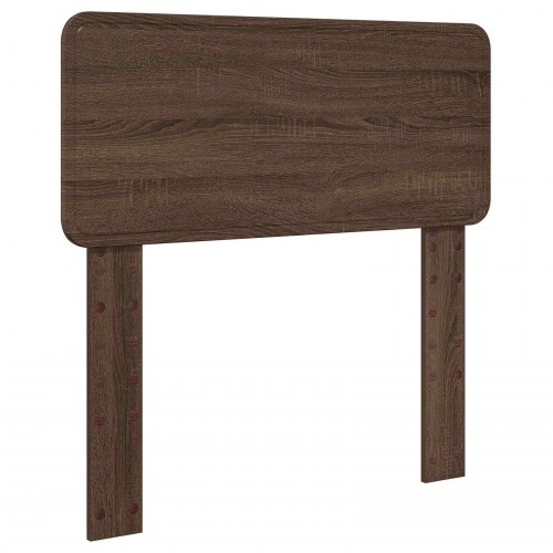 Sengestel med skuffe - brun eg 75 x 190 cm