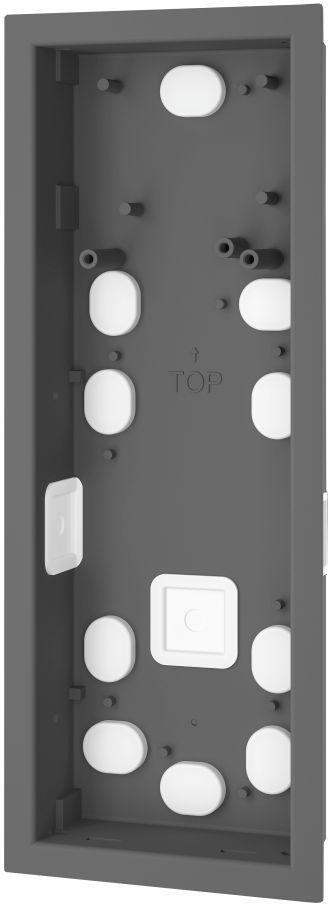 Indbygningsramme ACO CDN-R-M-AL ST Medium til CDN-serien - aluminium