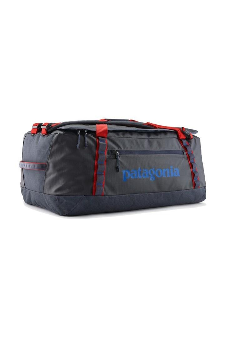 Duffel taske 70 l - Patagonia Black Hole, Small Blue/Amanita billede