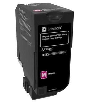 Toner til printer Lexmark - Magenta, Original, 7.000 sider