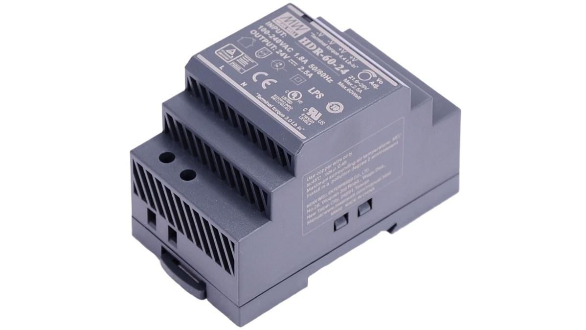 Strømforsyning til alarm – Hikvision DS-KAW60-2N, 60 W billede