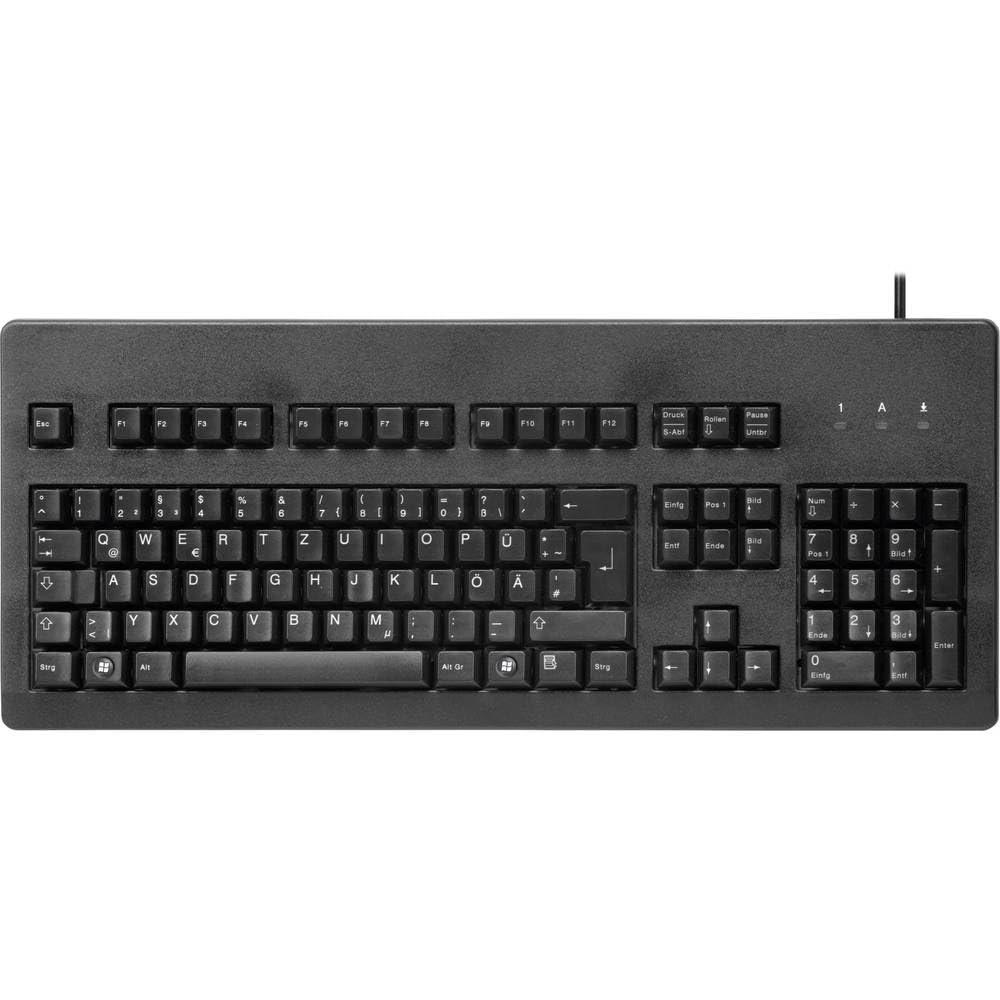 Tastatur Cherry Classic G80-3000 - PS/2 og USB, 105 taster billede