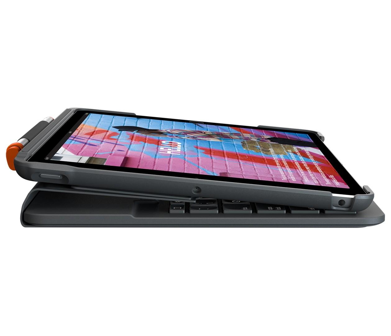 Tastaturetui til iPad 10,2" - Logitech Slim Folio (7., 8. og 9. gen.) billede