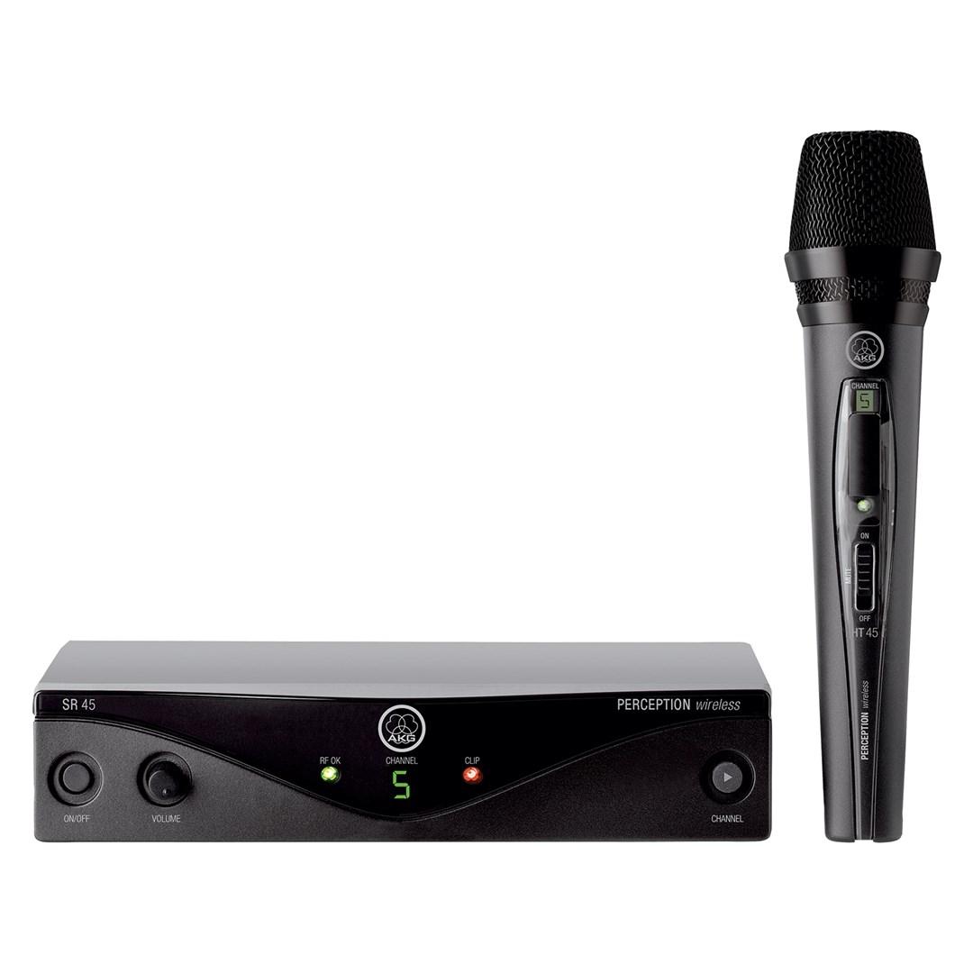 Trådløst mikrofon sæt AKG WMS45 Vocal Set BD A billede