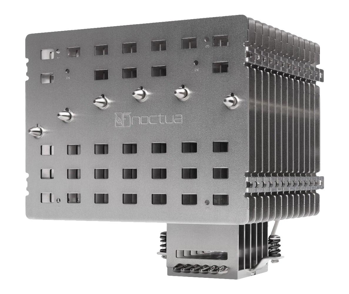 Noctua NH-P1 - Processor-heatsink - (for: LGA1156, LGA1155, LGA1150, LGA1151, LGA2011-3 (Square ILM), AM4, LGA2066, LGA1200, LGA2011-0, LGA1700, AM5) - kobberbase med aluminiumfinner