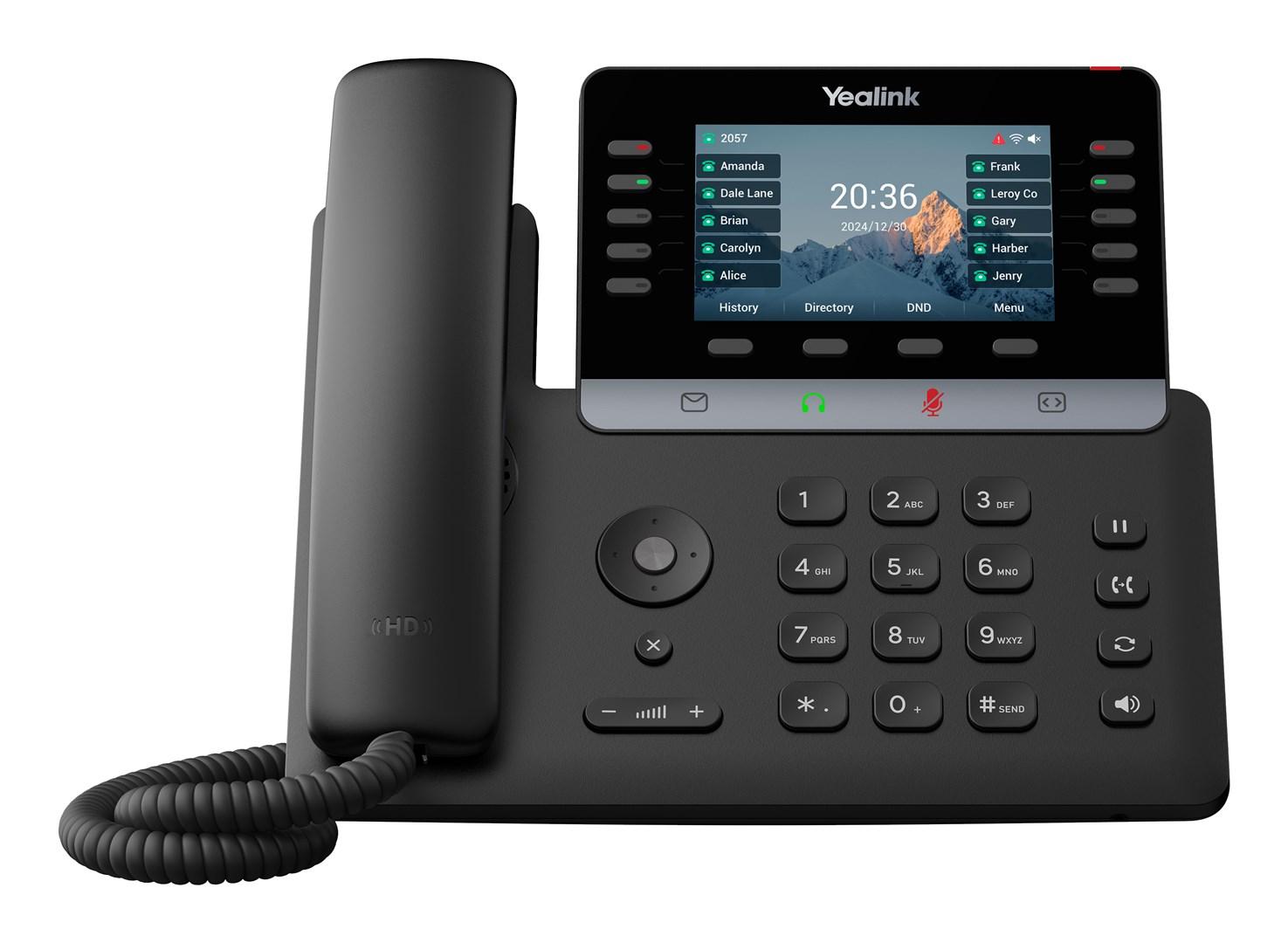 IP-telefon Yealink T7-serien SIP-T74W bordtelefon billede