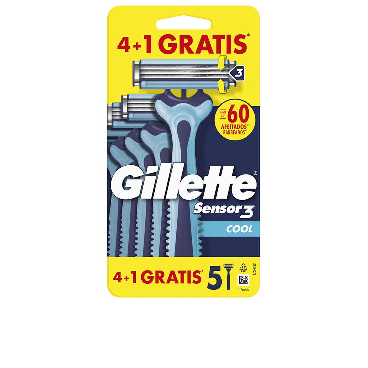 Gillette Sensor3 Cool engangsskrabere - 4 stk. billede