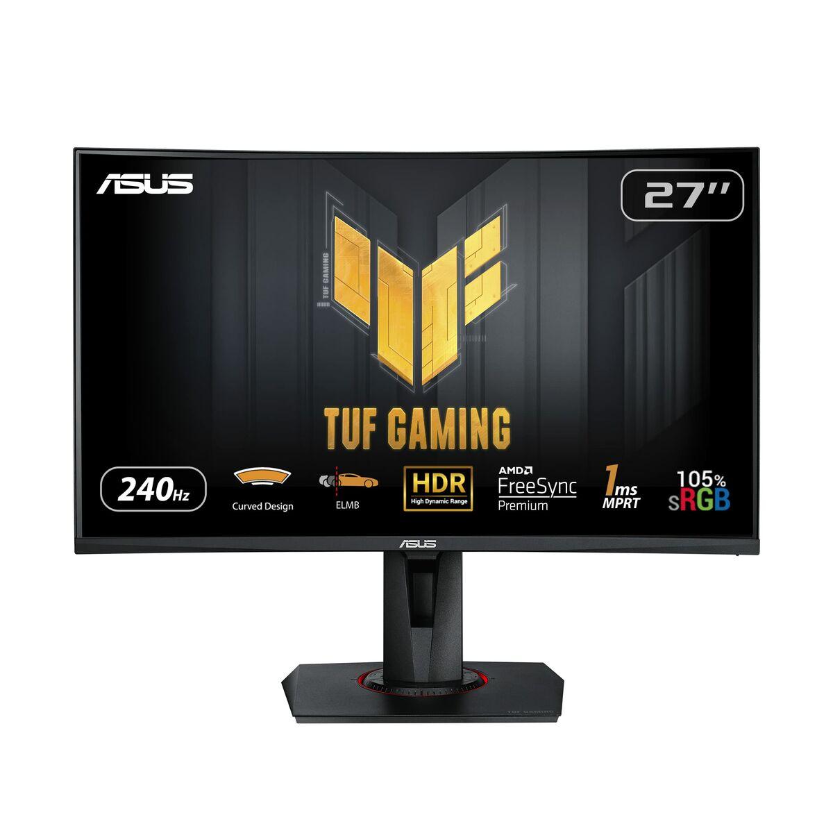 Skærm Asus TUF Gaming 27" LED VA, 240 Hz, Full HD