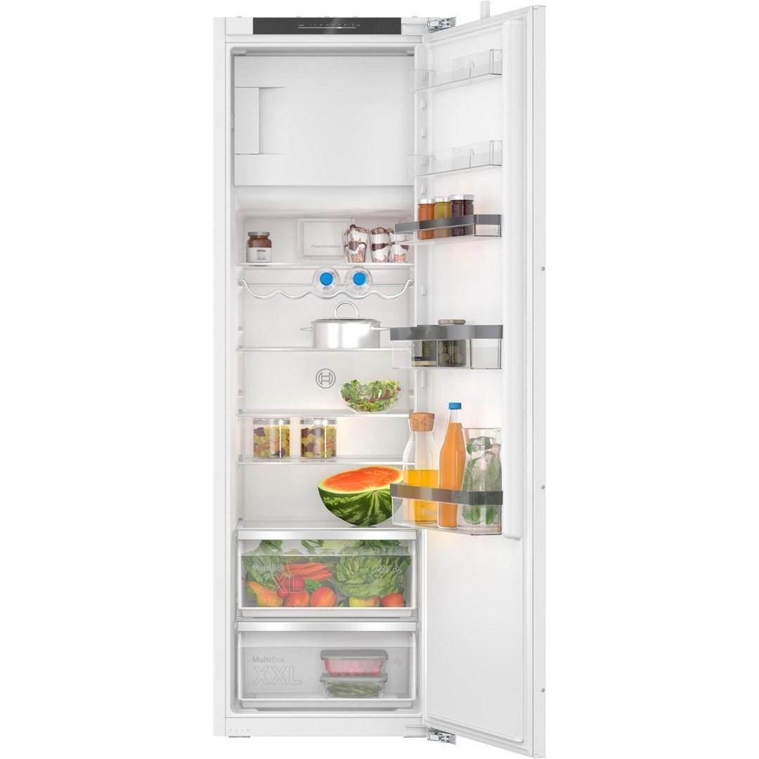 Integreret kølefryseskab Bosch Serie 4 KIL82VFE0, 280 l, E, hvid billede