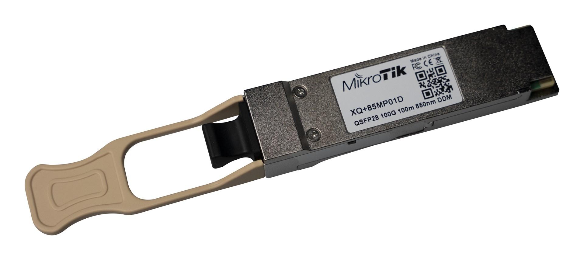 Netværksmodul MikroTik QSFP28 40G/100G MM 100 m 850 nm MTP/MPO