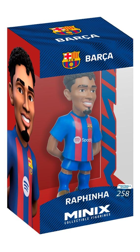 Fodbold figur MINIX Barcelona - Raphinha samlerfigur billede