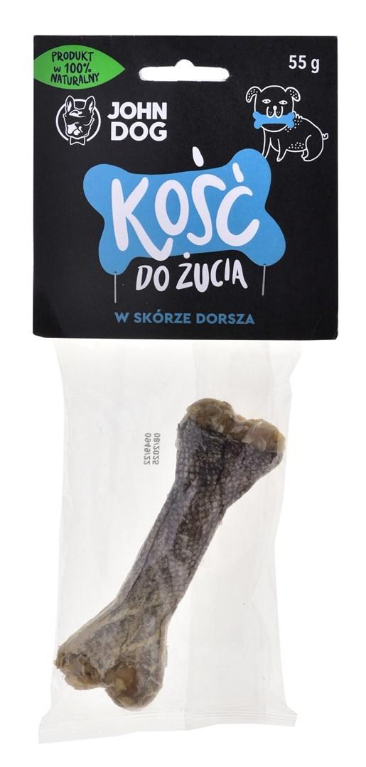 Hundegodbid tyggeben med torsk 12 cm – JOHN DOG billede