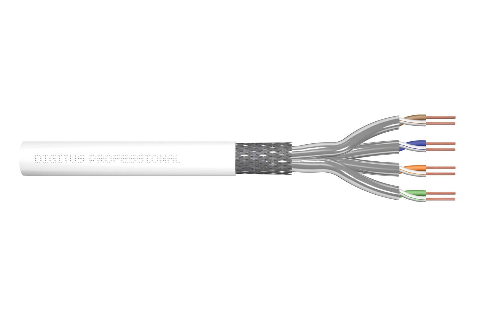 Netværkskabel Cat 7 DIGITUS S/FTP installationskabel 305 m LSZH