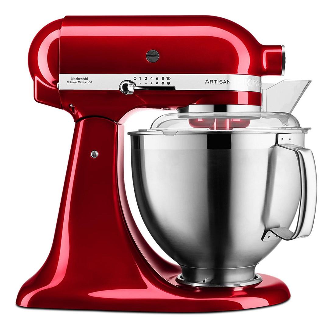 Køkkenmaskine KitchenAid Artisan 4,8 l - 300 W - rød (Candy Apple) billede