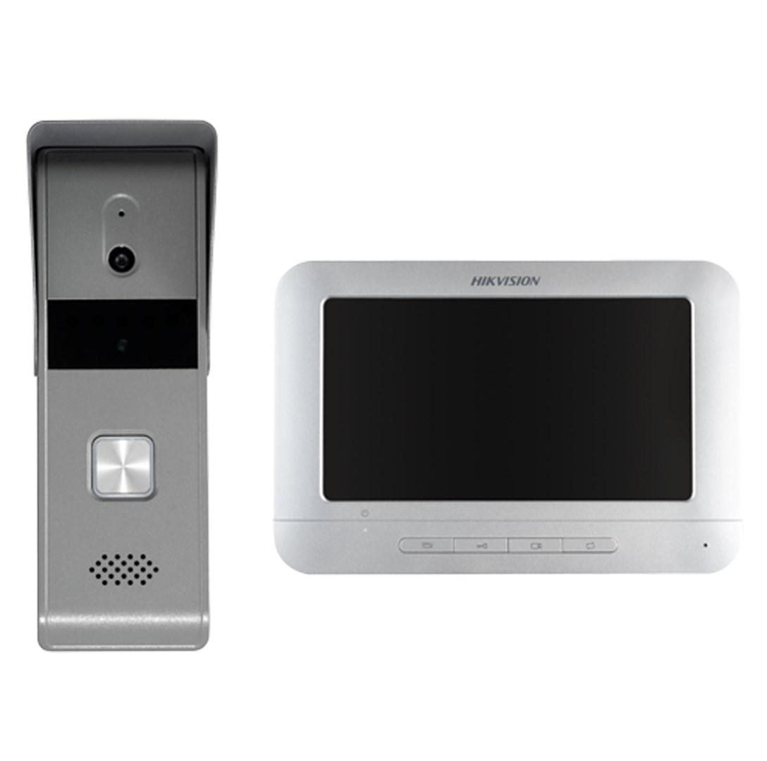Video dørtelefon - Hikvision DS-KIS203T intercom-kit billede