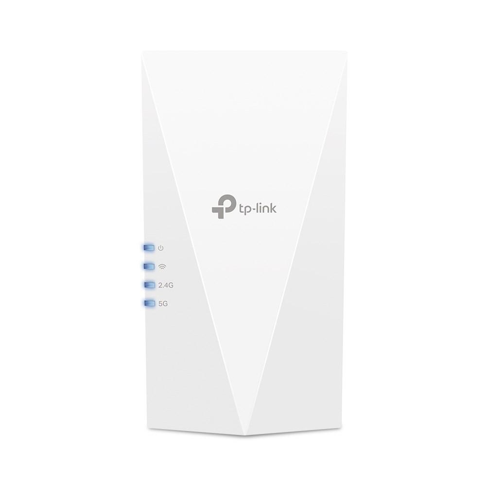 WiFi forlænger - TP-Link RE3000X, Wi‑Fi 6, 2402 Mbit/s, hvid billede