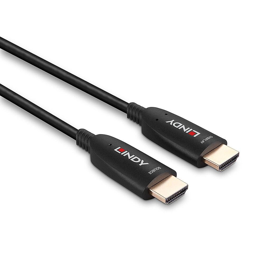 HDMI-kabel 8K 40 m – LINDY fiberoptisk hybrid (HDMI 2.1) billede