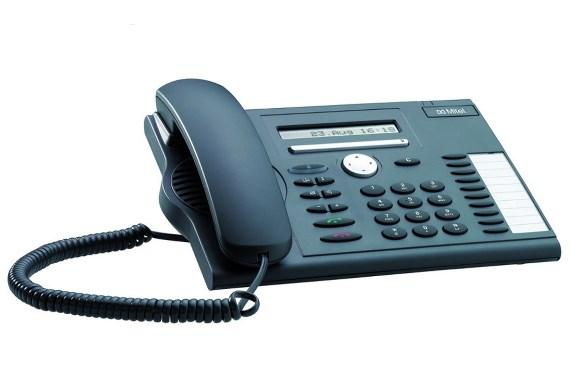Fastnettelefon DeTeWe Mitel MiVoice 5361 IP-telefon, sort, LCD billede