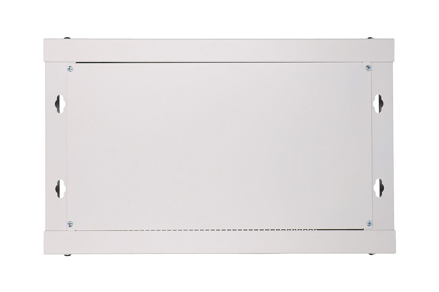 Vægmonteret 19" rackskab 6U 600×450 - Extralink, grå billede