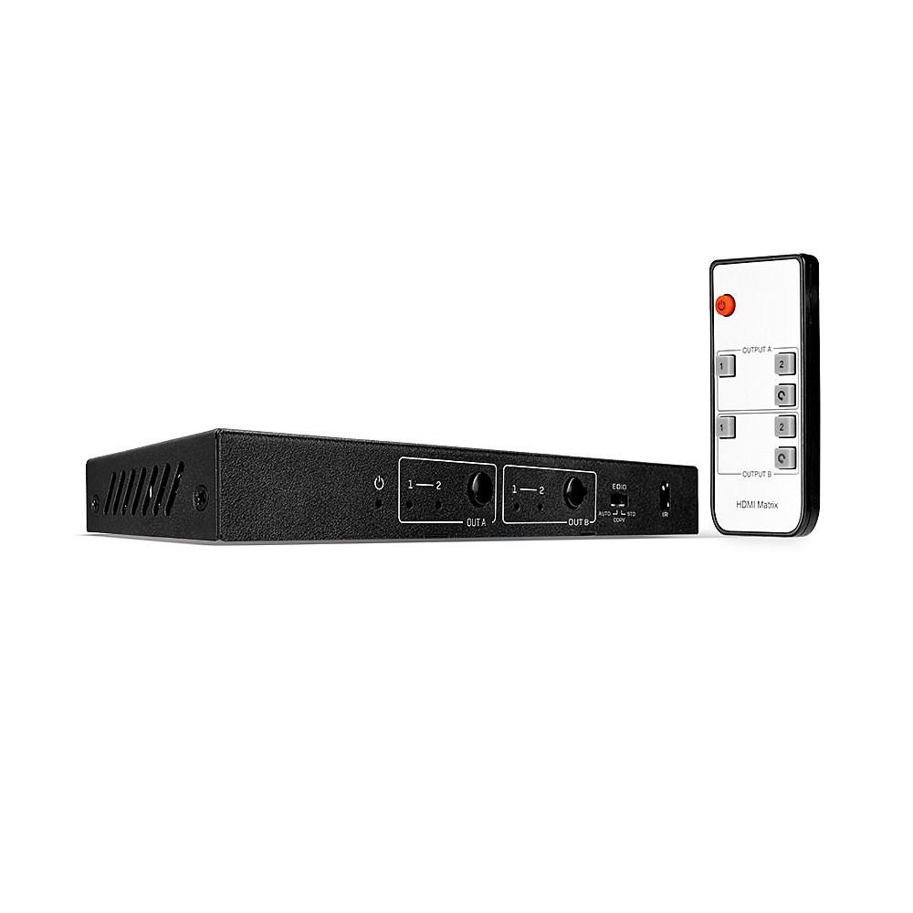 HDMI matrix switch 2x2 - LINDY 18G billede