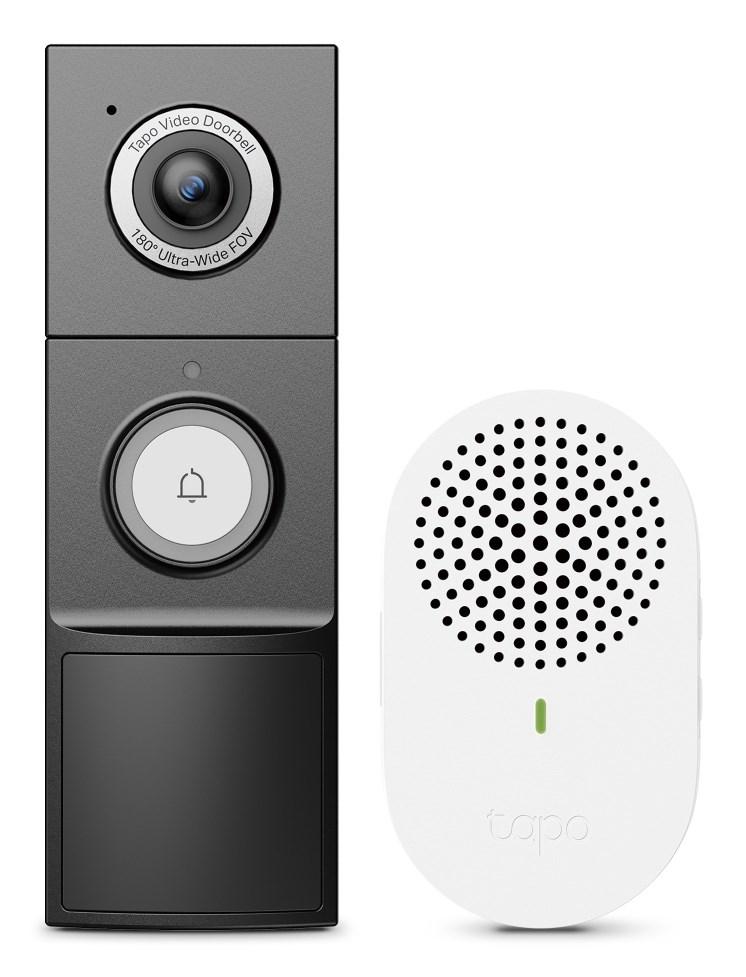 Videodørklokke TP-Link Tapo D235 med D100C klokke