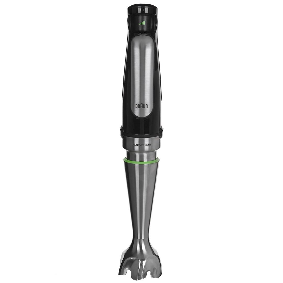 Stavblender Braun MultiQuick 7 MQ7000X, 0,6 l, 1.000 W, sort/rustfrit stål