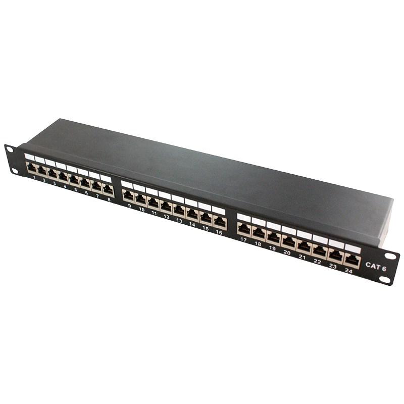 Patchpanel 19" LogiLink - 24 porte RJ45, Cat6a